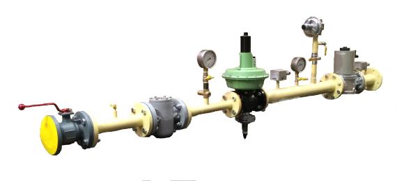 Gas Train System for burners, engines/gensets and turbines
